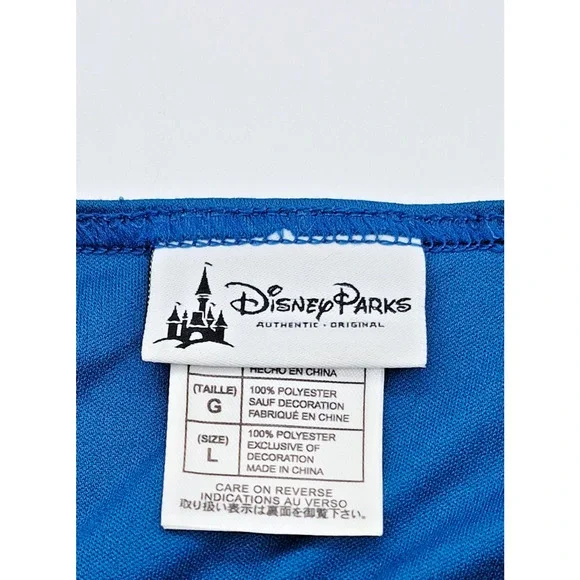 Disney Parks Merida Costume Dress Girls Larges Blue Brave Princess Halloween - Picture 7 of 9